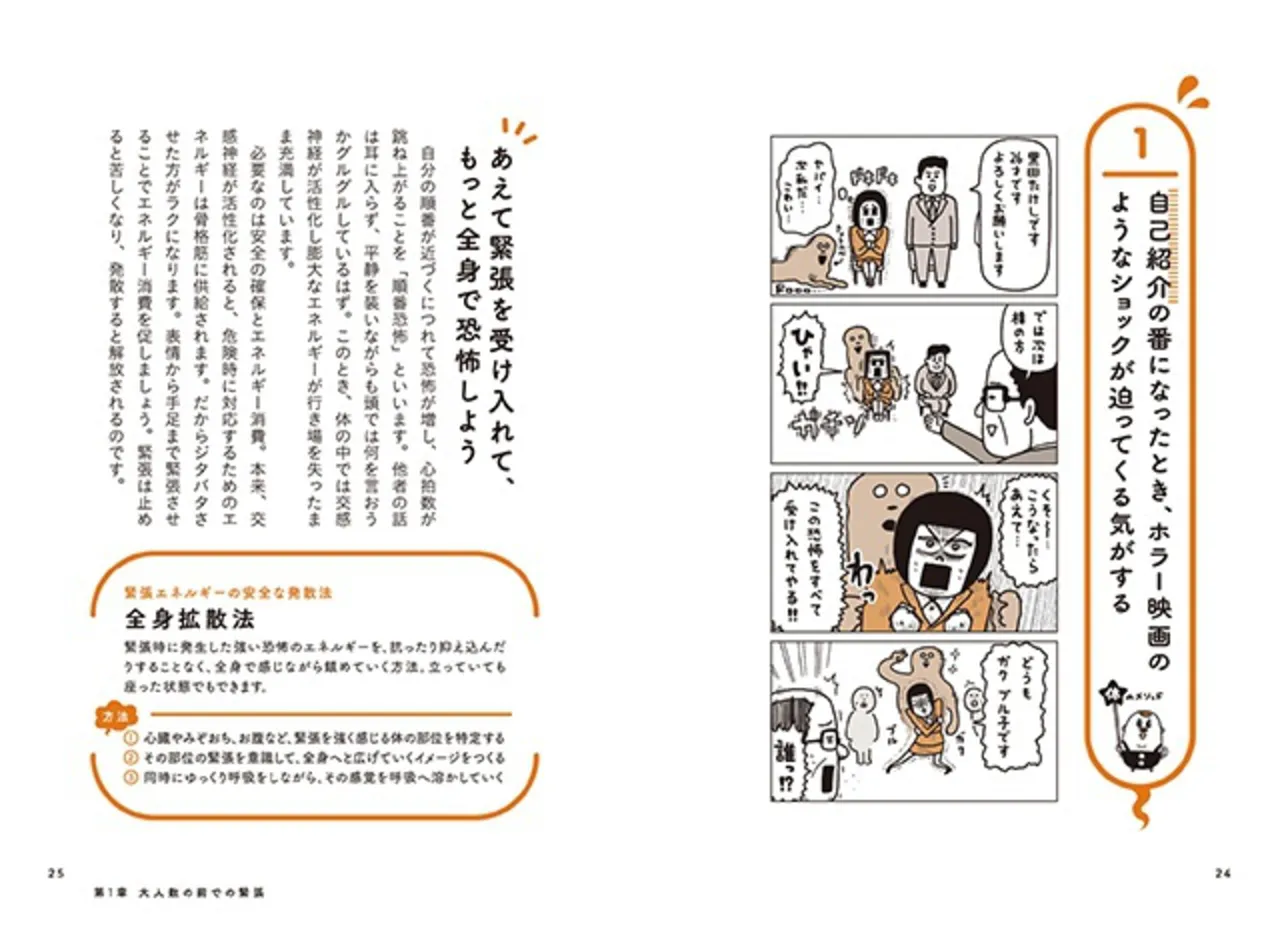 自己紹介の番になったときの緊張を解消するには