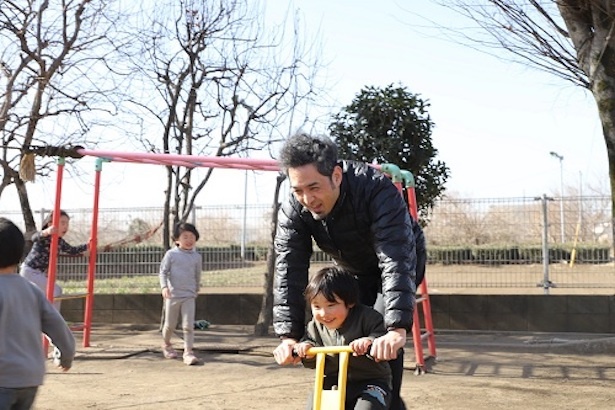 三輪車でゴーゴー!