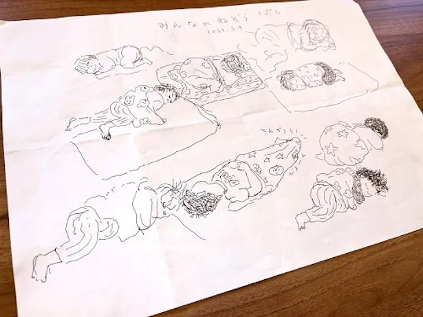 石井さんのスケッチ