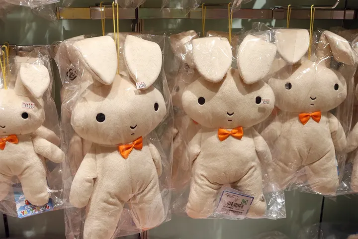 ネネちゃんウサギはサイズ展開も