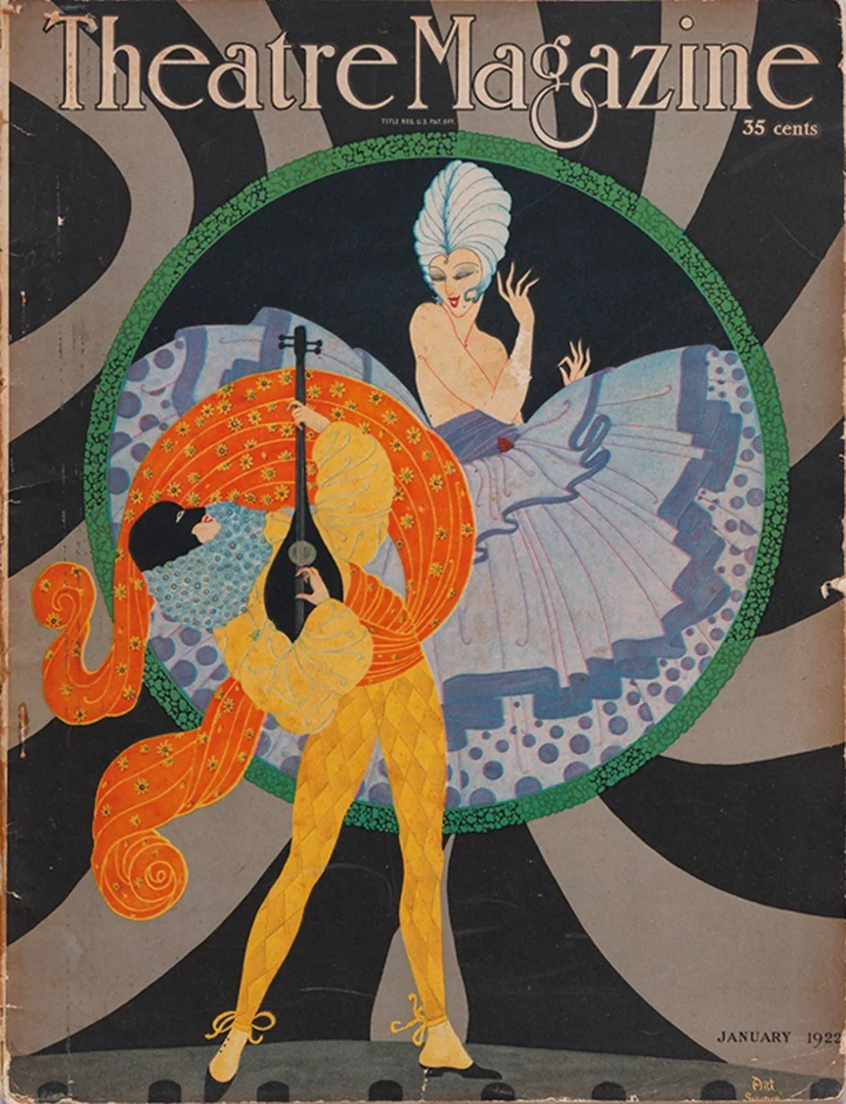 『Theatre Magazine』1922年1月号