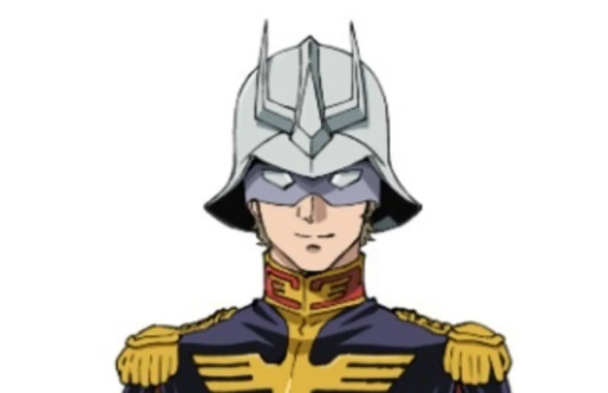 シャア・アズナブル：《赤い彗星》の異名をもつエースパイロット。　引用元：『機動戦士Gundam GQuuuuuuX』公式サイト（https://www.gundam.info/feature/gquuuuuux/character/12/）