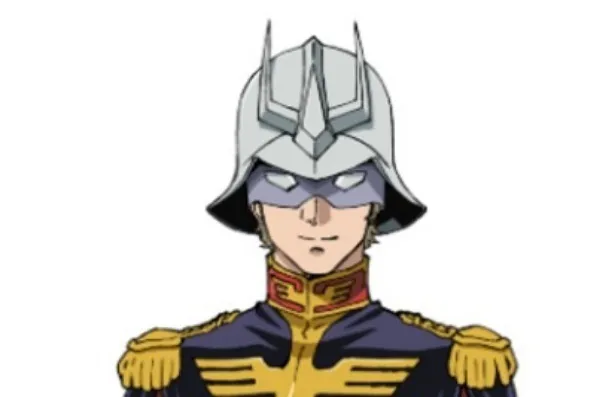 シャア・アズナブル：《赤い彗星》の異名をもつエースパイロット。　引用元：『機動戦士Gundam GQuuuuuuX』公式サイト（https://www.gundam.info/feature/gquuuuuux/character/12/）
