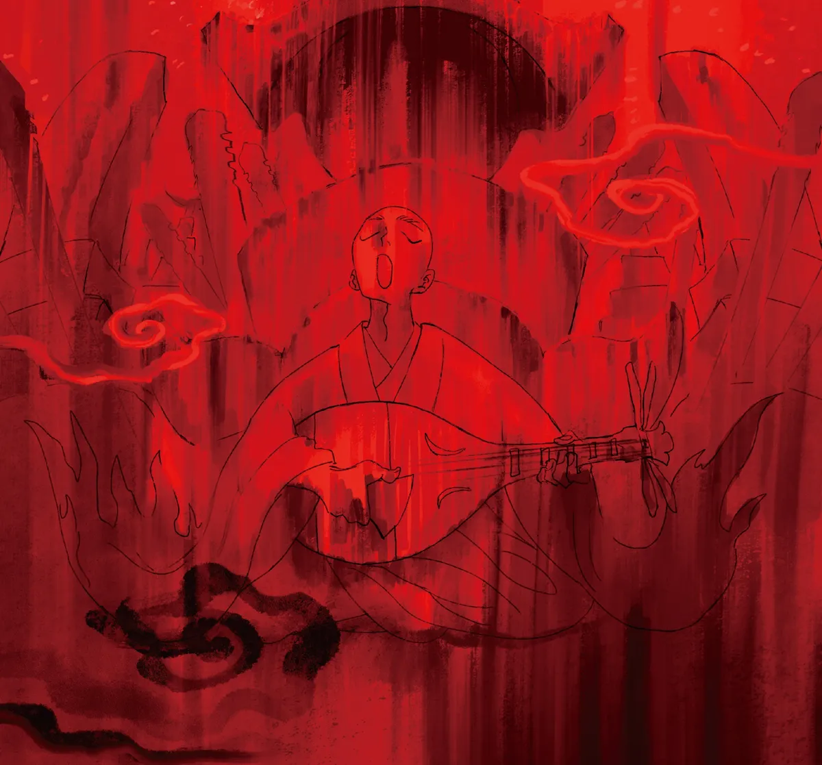   夜想絵物語「耳なし芳一」