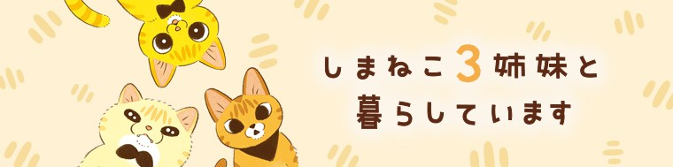 しまねこ3姉妹と暮らしています（1～2巻）