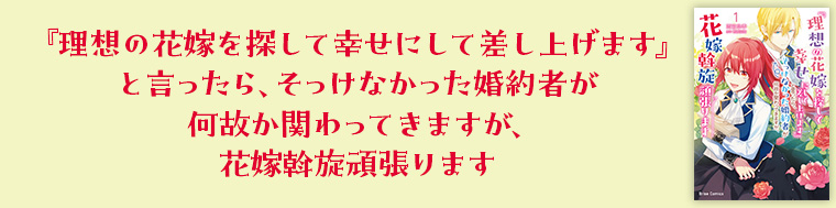 『理想の花嫁を探して幸せにして差し上げます』と言ったら、そっけなかった婚約者が何故か関わってきますが、花嫁斡旋頑張ります