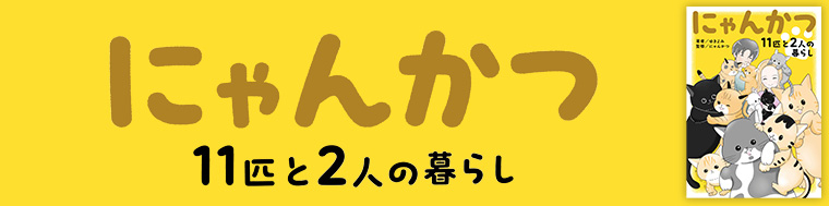 にゃんかつ 11匹と2人の暮らし