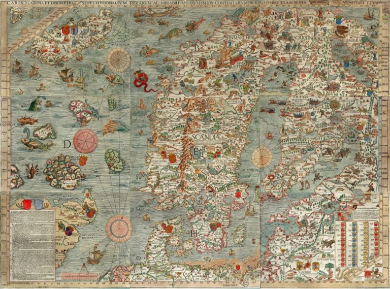 絵画　日本　古地図 今日は地図の日】描かれたのは「幻の世界」。伝説と誤解とペテン