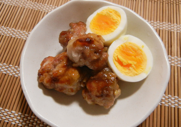 豚こまの角煮風