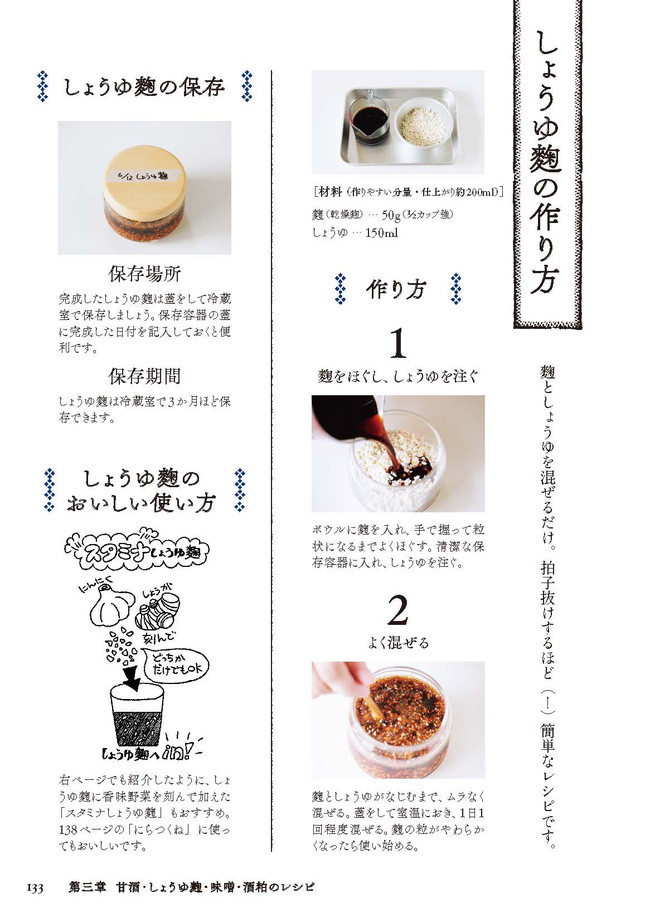 発酵の力でおいしい毎日 麹のレシピ p.133