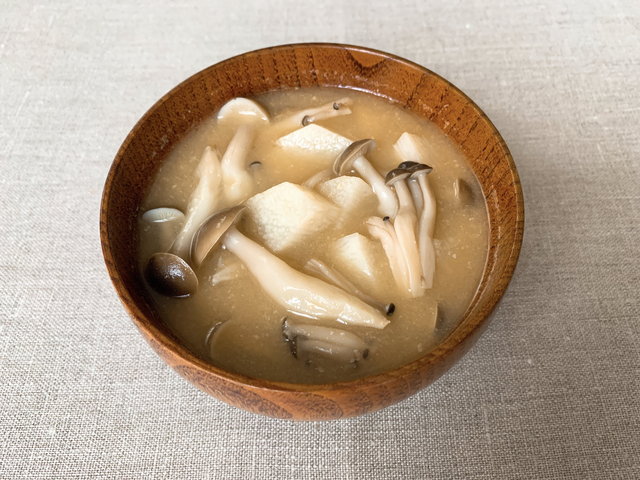 みそ汁はおかずです
