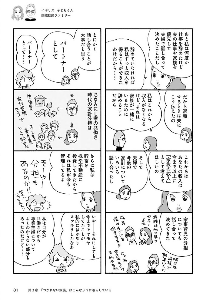 ほしいのは「つかれない家族」 ワンオペ家事&育児に絶望した私が見つけた家族のシアワセ p.81