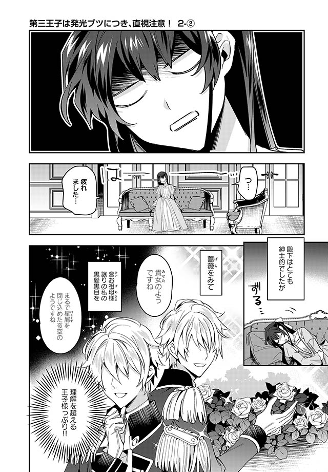 第三王子は発光ブツにつき、直視注意!