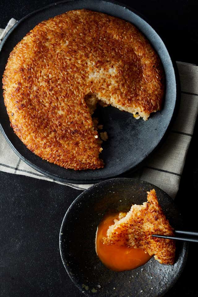 “フライパンひとつで作れる「焼きおにぎらず」