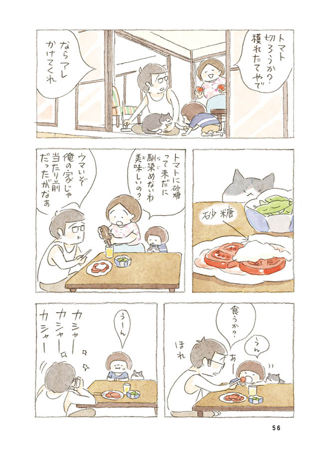 ケンちゃんと猫。ときどきアヒル