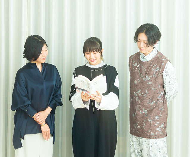 島本理生さん、YOASOBIのお二人