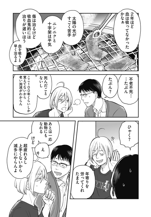 吸血鬼に健康管理されています