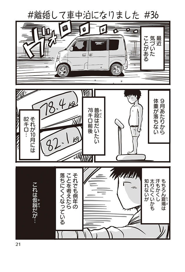 #離婚して車中泊になりました 二度目の季節