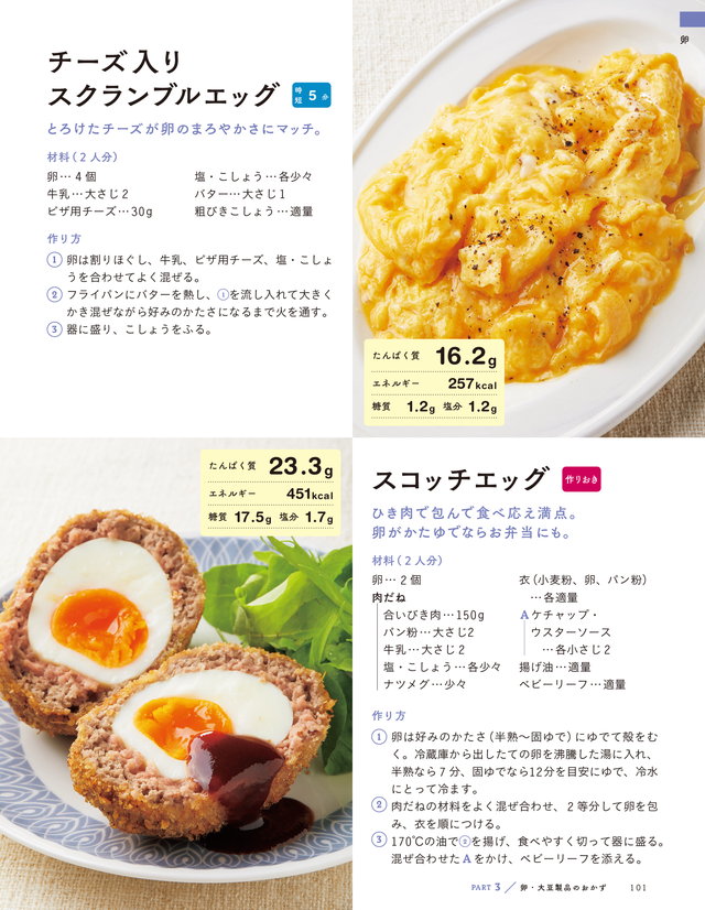 1食20gが簡単にとれる! たんぱく質しっかりおかず P101