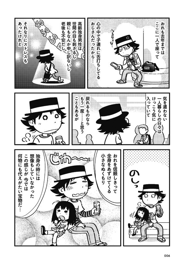 父娘ぐらし 55歳独身マンガ家が8歳の娘の父親になる話