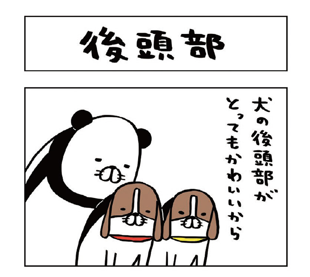 パンダと犬V
