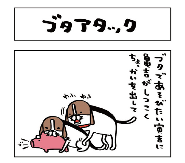 パンダと犬V