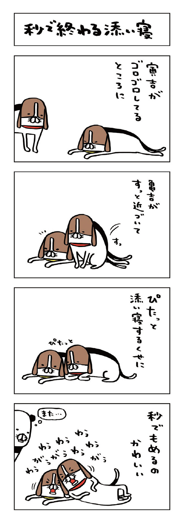 パンダと犬V