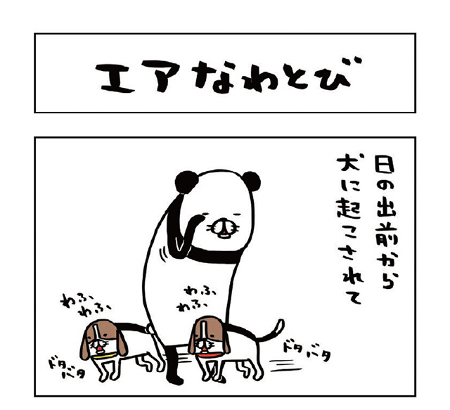 パンダと犬V
