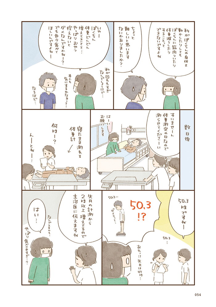 推しは目覚めないダンナ様です 低酸素脳症になってからの病院生活 2年目 P54