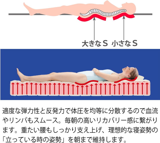 【 引き取り 対応 ※一部地域のみ】マニフレックス 三つ折り 高反発マットレス メッシュ・ウィング ミッドグレー シングル 【公式直販】 11cm 硬め イタリア製 熟睡 健康 快眠 体圧分散 清潔 真空ロール マットレス エコテックス LGA認定