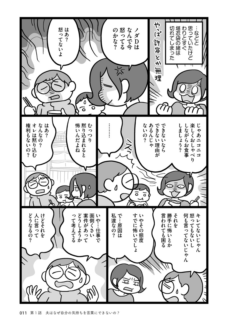 子どもにキレちゃう夫をなんとかしたい！