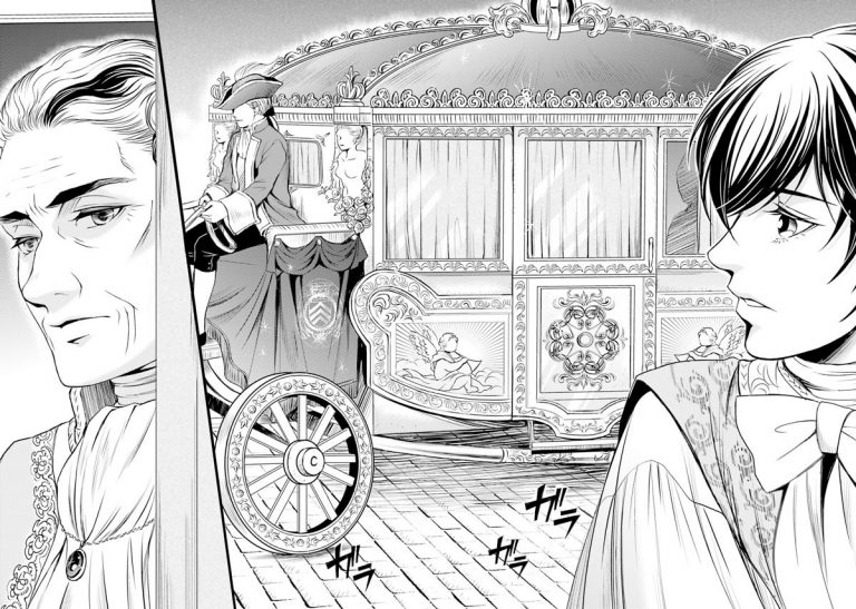 豪華な馬車から突然降りてきた男。自分の屋敷へ来るようにと誘