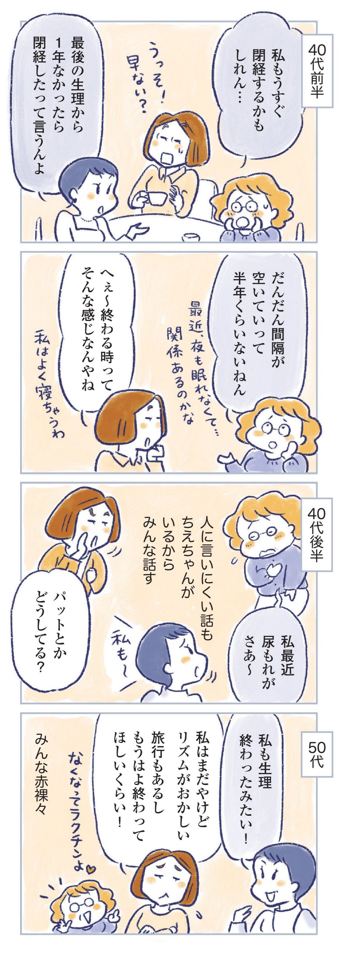 私の生理のしまい方