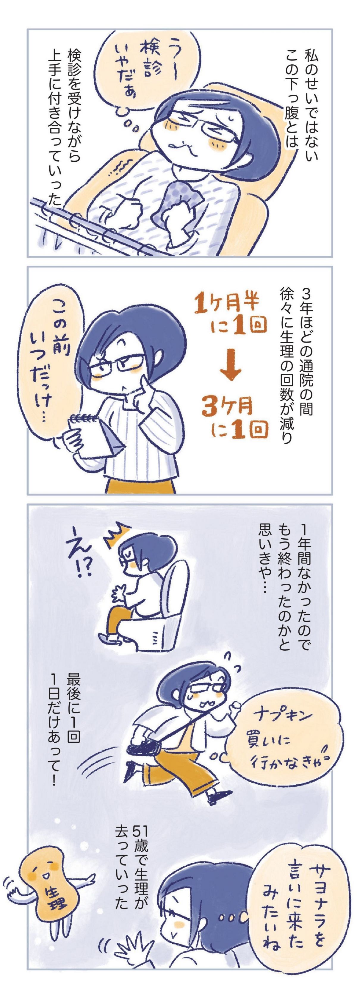 私の生理のしまい方
