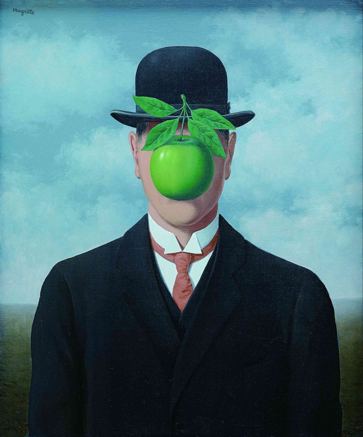 ビートルズにも大きな影響を与えたルネ・マグリットの青りんご。不可解