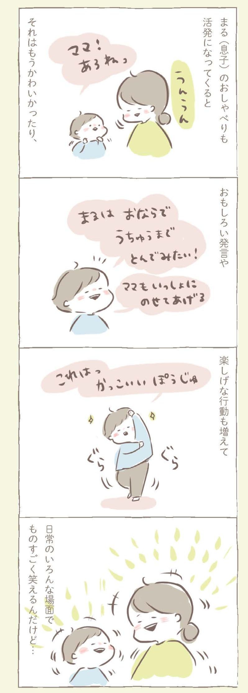 まる、今日は何してた？