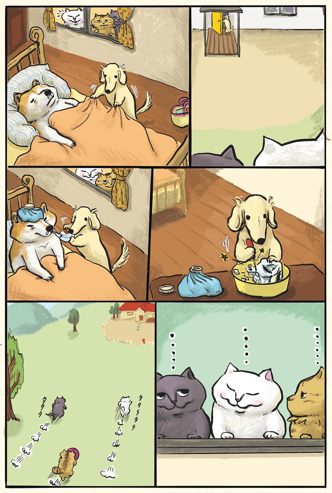ひなた村の3匹