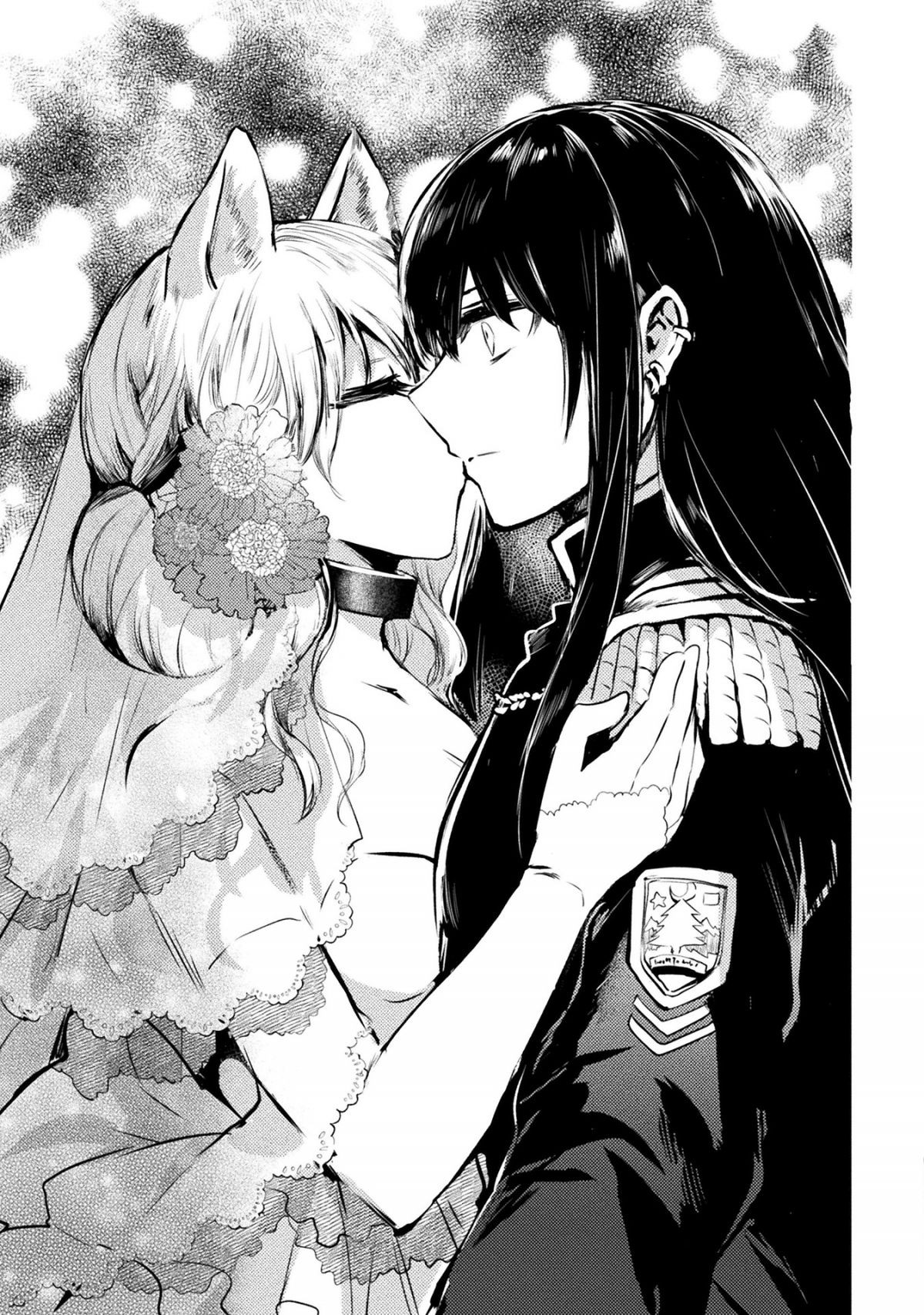 迷子の黒猫とオオカミ娘