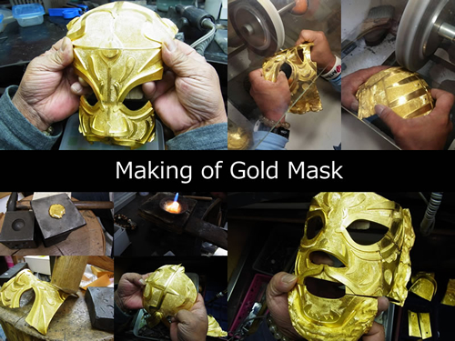 純金マスク