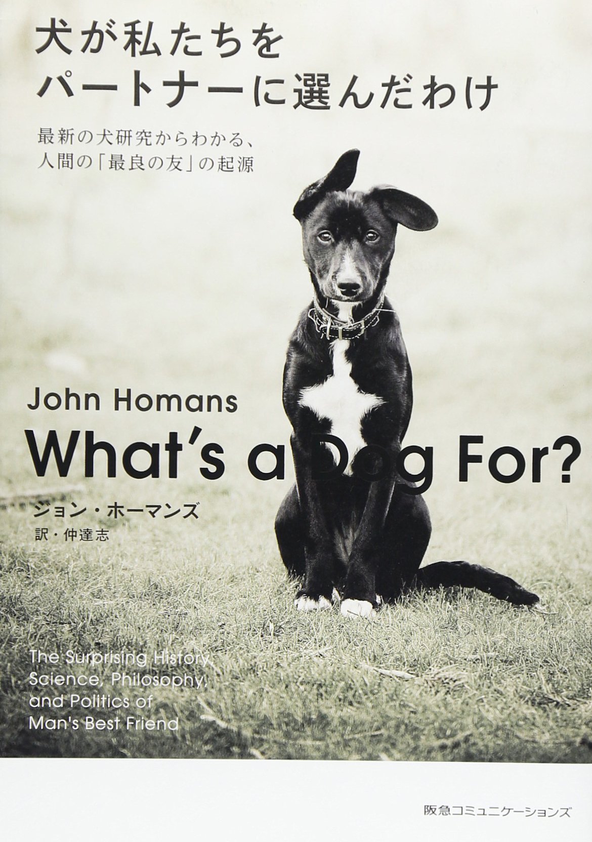 『犬が私たちをパートナーに選んだわけ ―最新の犬研究からわかる、人間の『最良の友』の起源―』（原題「What’s a Dog For?」ジョン・ホーマンズ、訳・仲達志/CCCメディアハウス）