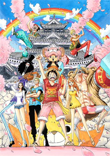 One Piece 熊本復興プロジェクト始動 プロジェクト全貌とビジュアル大公開 ダ ヴィンチニュース
