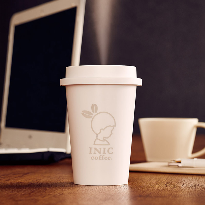 INIC coffee 加湿器 BOOK WHITE ver.