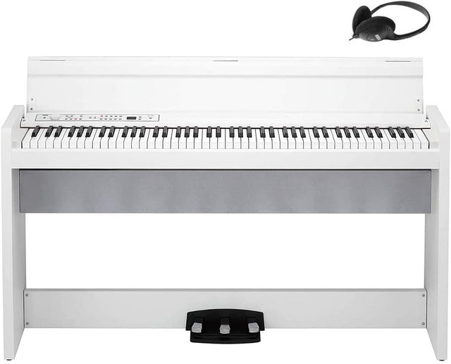KORG コルグ 電子ピアノ 88鍵盤 LP380 USB ホワイト 白 電子ピアノ部門最優秀賞を受賞したKORGによる人気商品 温かみを感じる木製 純正ヘッドフォンとペダルが付属