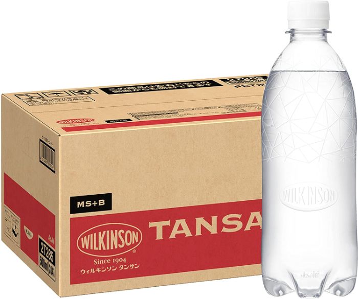 [Amazon限定ブランド] アサヒ飲料 MS+B ウィルキンソン タンサン ラベルレスボトル 500ml×24本 [炭酸水]