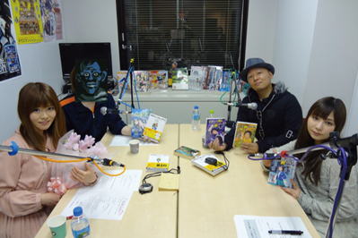 矢澤りえか(左)&中國卓郎(中央)&生田善子(右)